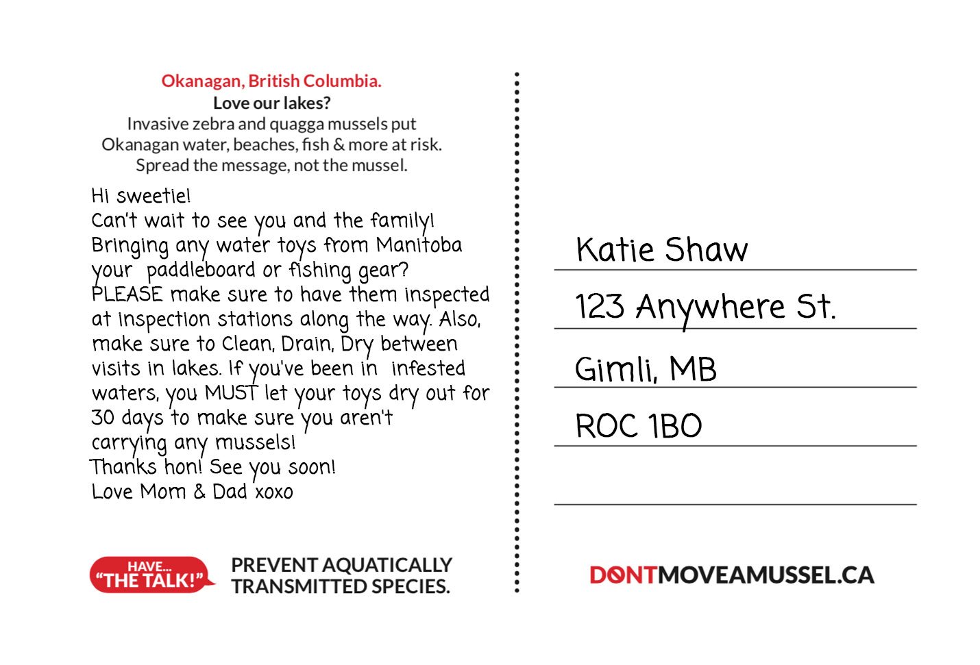 Don't Move A Mussel Resources To Raise Awareness